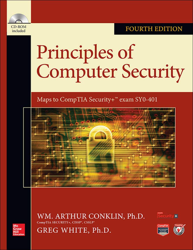 Principles of Cybersecurity textbook cover